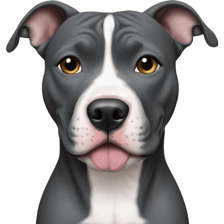 blue nosed pitbull emoji