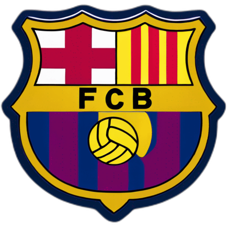 Escudo del barça emoji