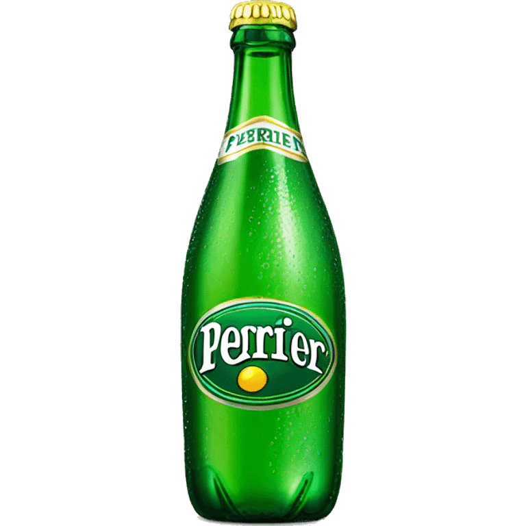 Perrier bottle emoji