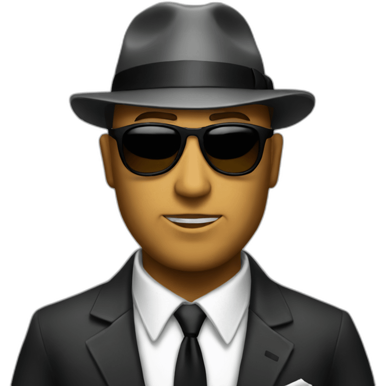 Mafia suit emoji