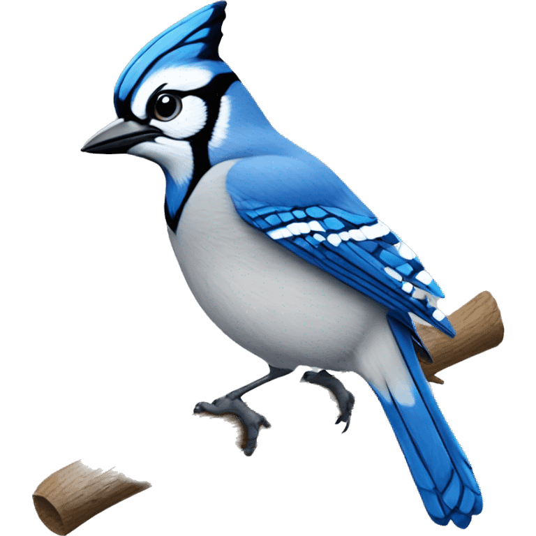 Blue jay bird  emoji