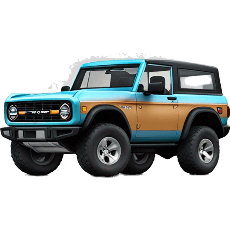 2023 ford bronco hex code #99D2E8 emoji