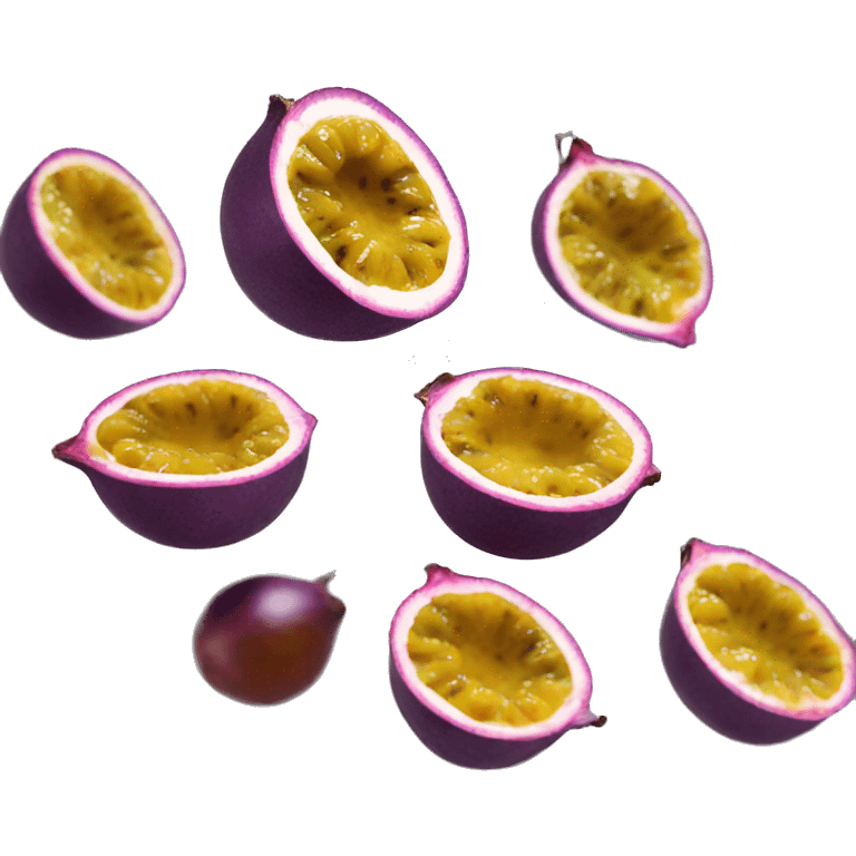 two passion fruits emoji