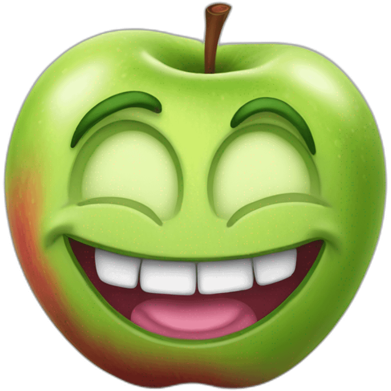 trollface apple artstyle emoji