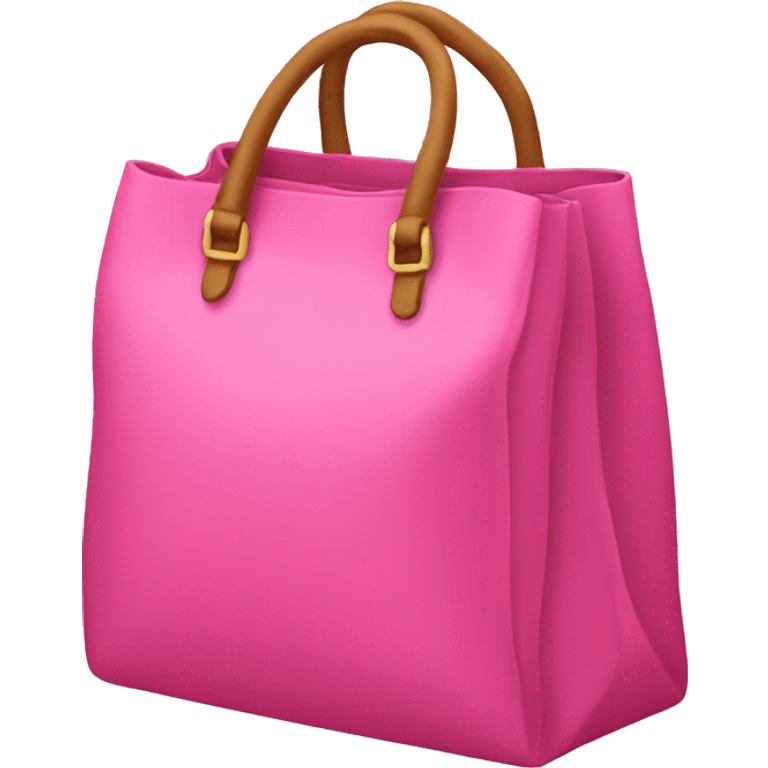 Pink bag emoji