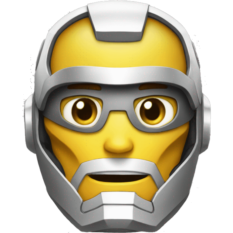 Moshe in an Iron Man costume emoji