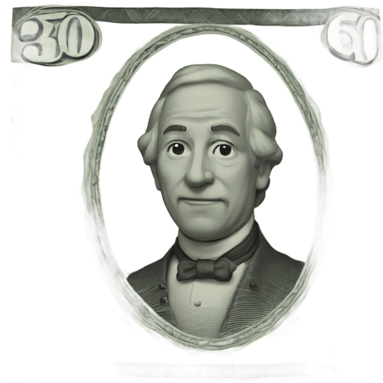 50 pound bill emoji