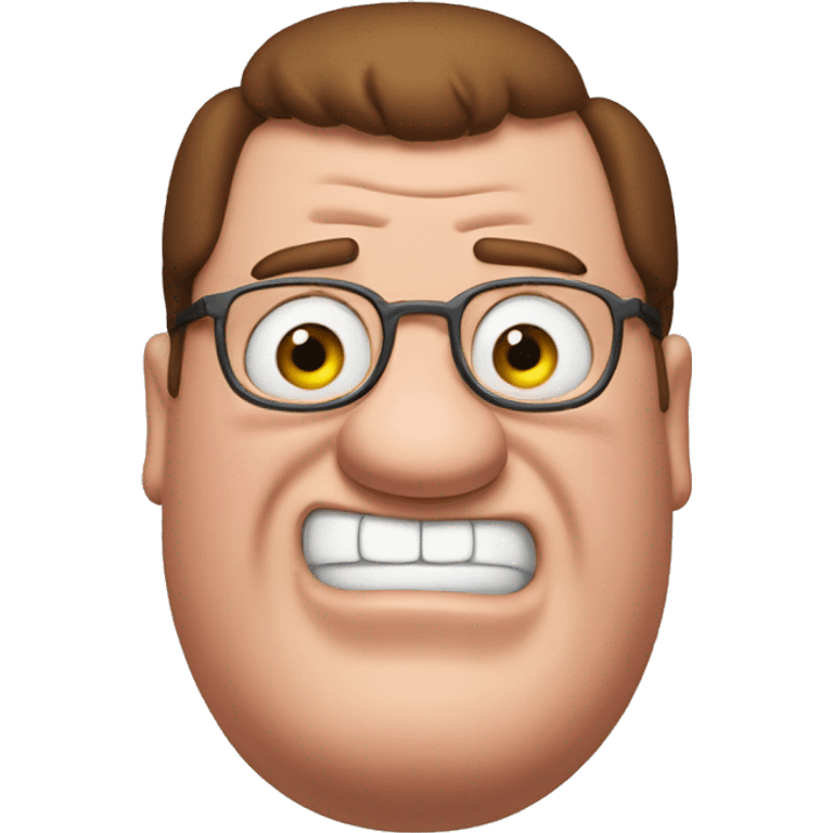 Peter Griffin from "Family Guy" emoji