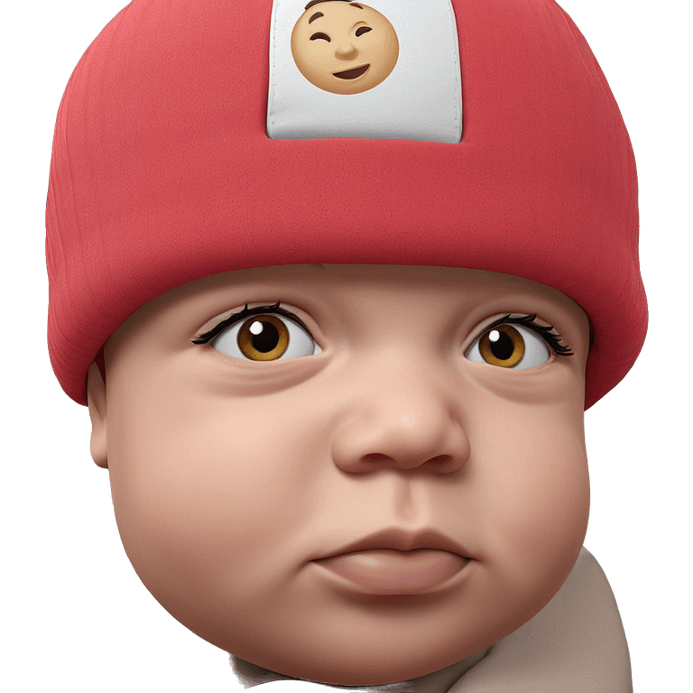 close-up of a boy in hat emoji