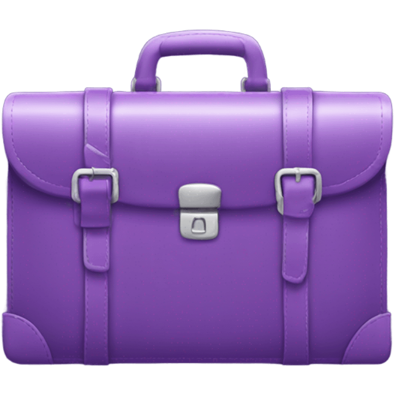 purple briefcase emoji