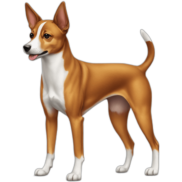 dog basenji full-height emoji