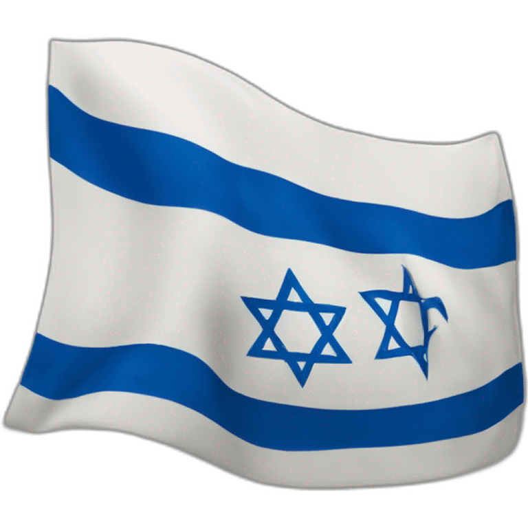 Israel flag in animation emoji