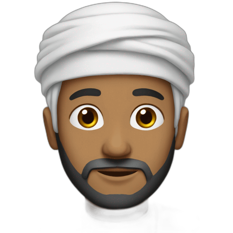 A Muslim man emoji