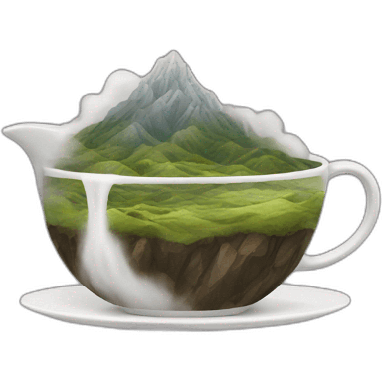 mountain fog tea emoji