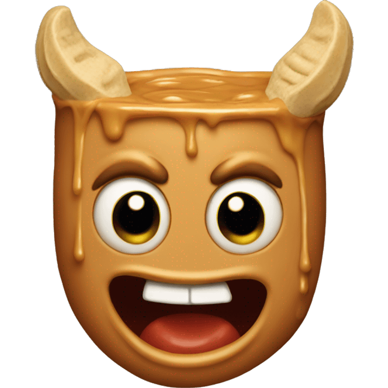 Peanut Butter devil emoji