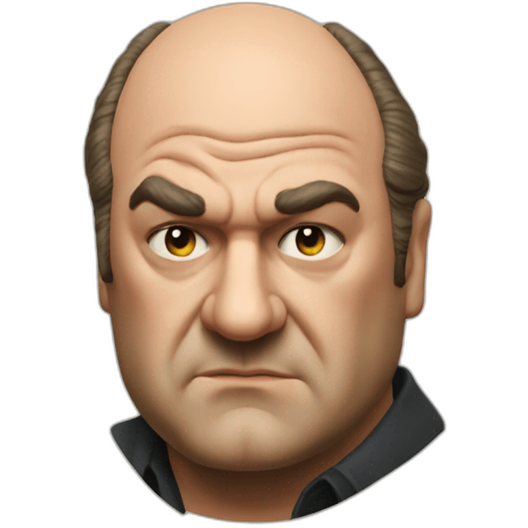 Angry tony soprano emoji