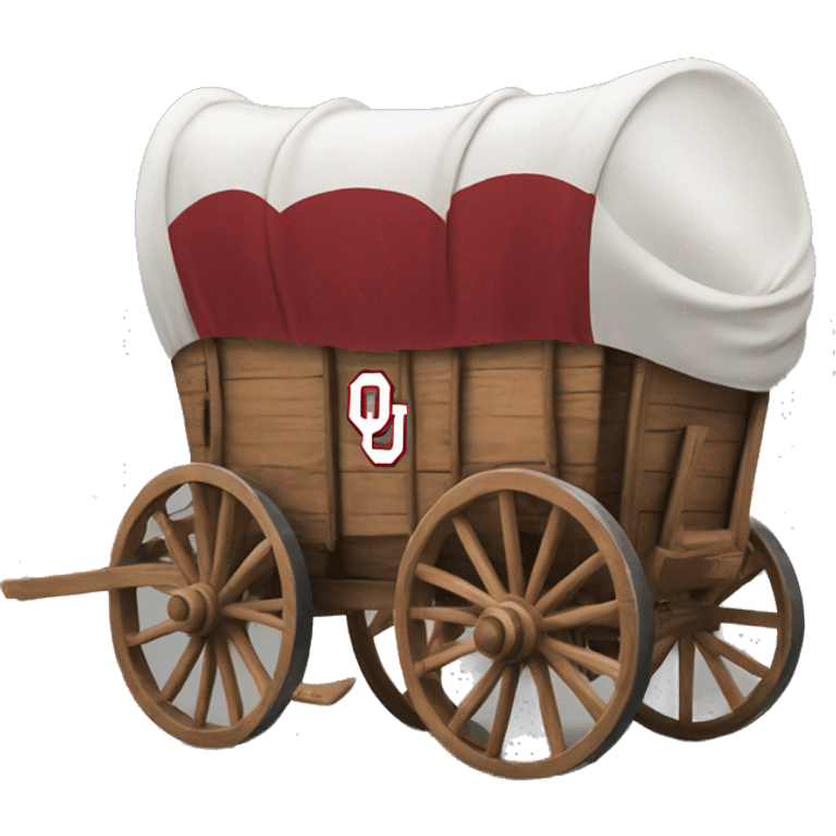 oklahoma sooners covered wagon emoji