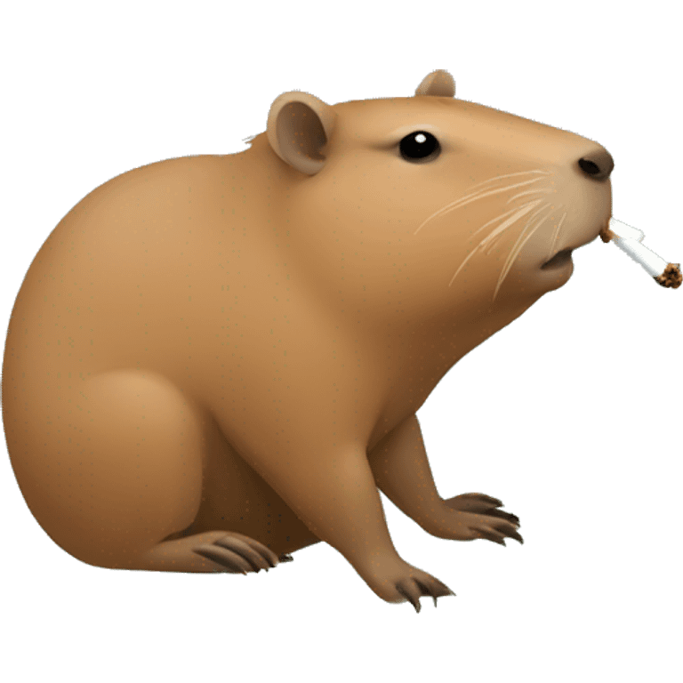 capybara smoking emoji