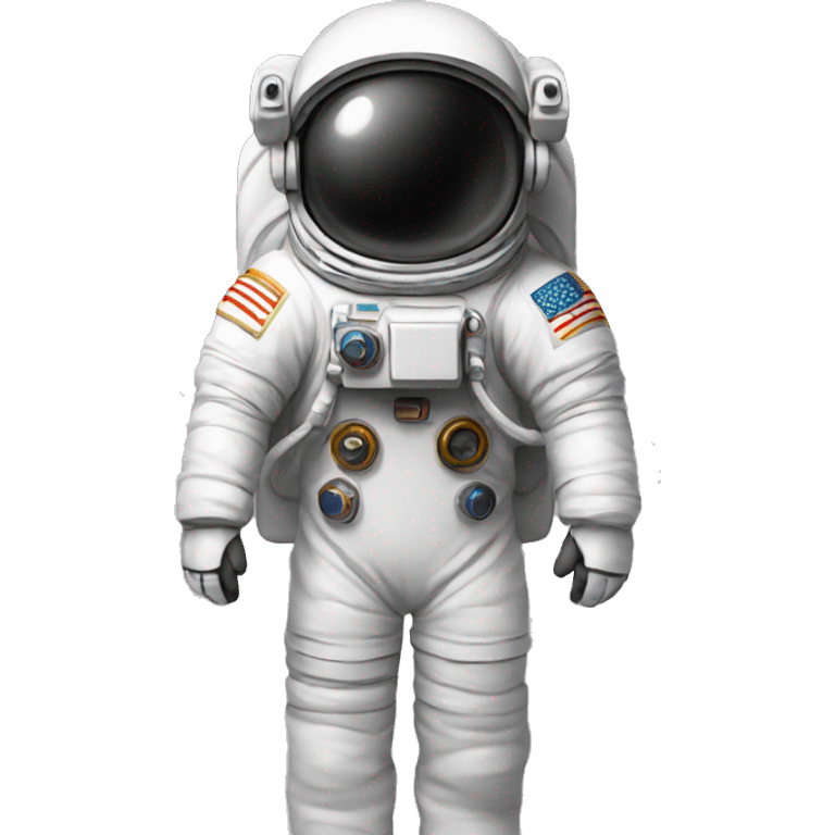 full-body astronaut with helmet on emoji