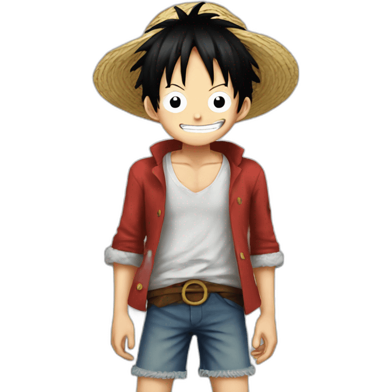 Luffy cute emoji