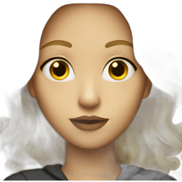 noir blond emoji