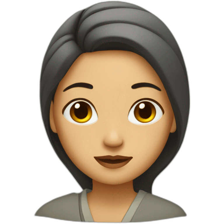 zen woman emoji