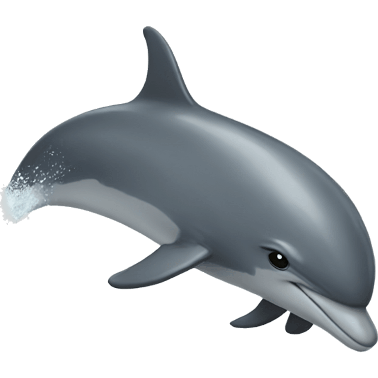 Delfin surft emoji