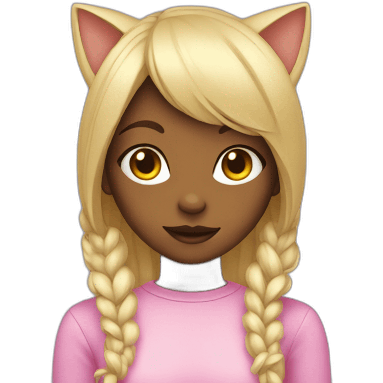 cat girl emoji