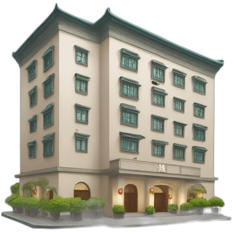 Shanghai hotel  emoji