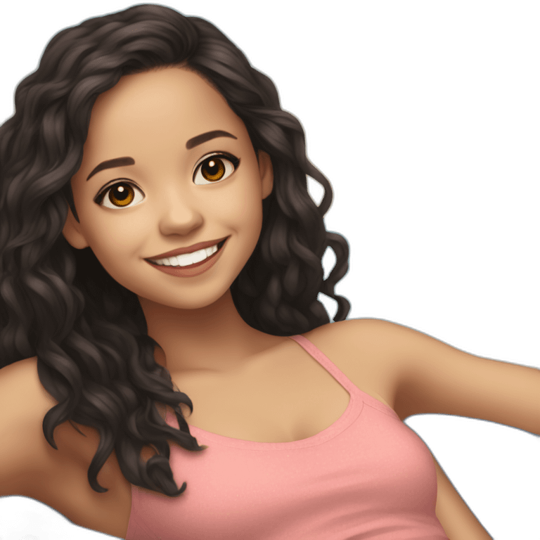 Jenna Ortega a la plage emoji