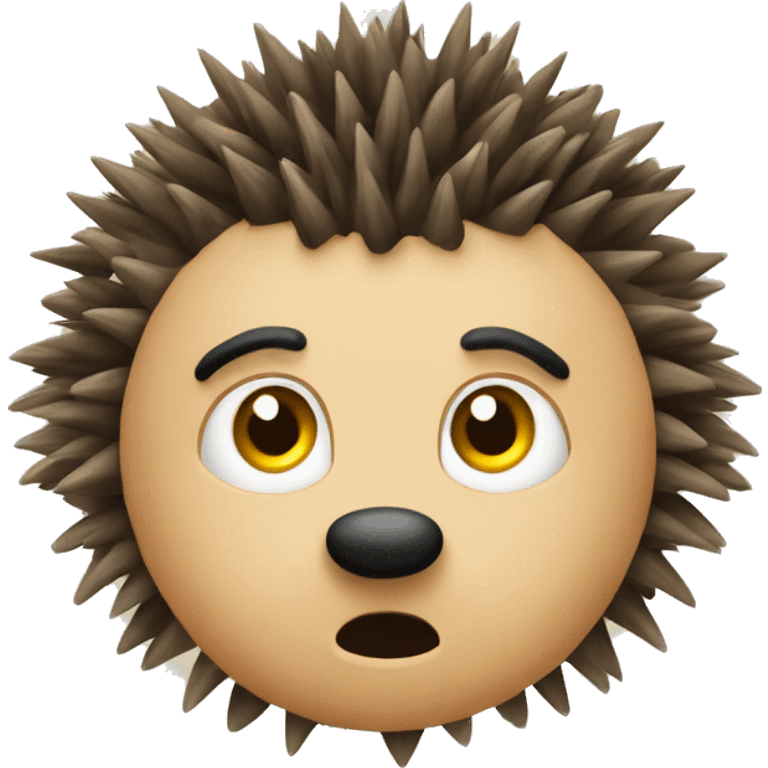 knarl: Resembles a hedgehog, but is highly suspicious and repels human contact, often confused with hedgehogs. emoji