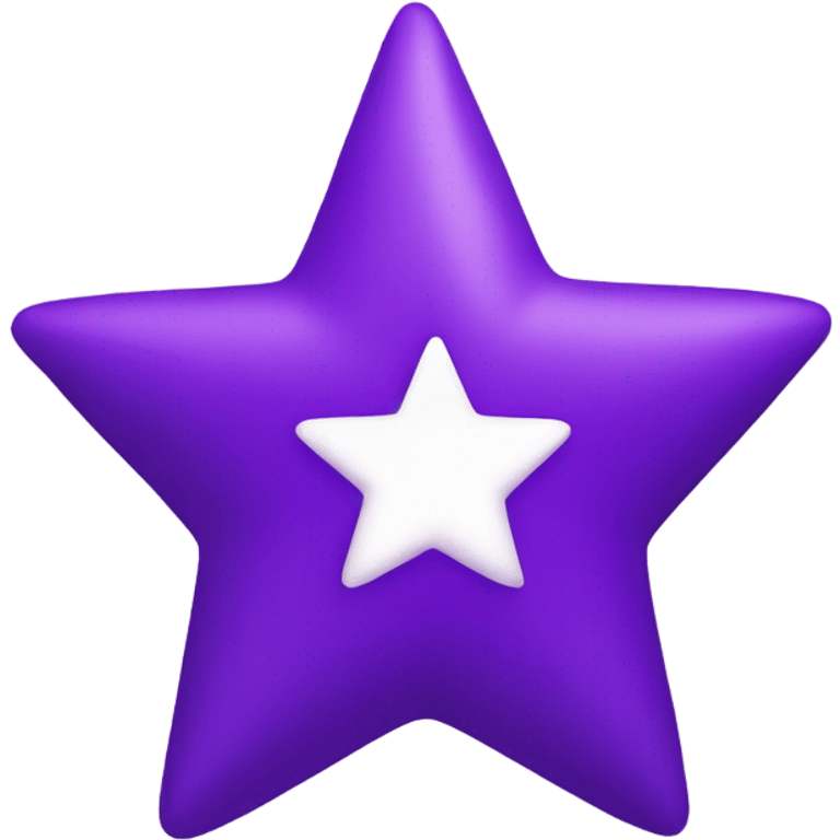 Purple star emoji