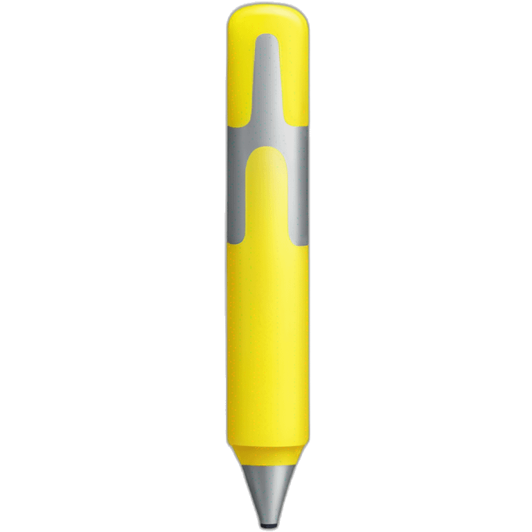 yellow highlighter pen tip emoji