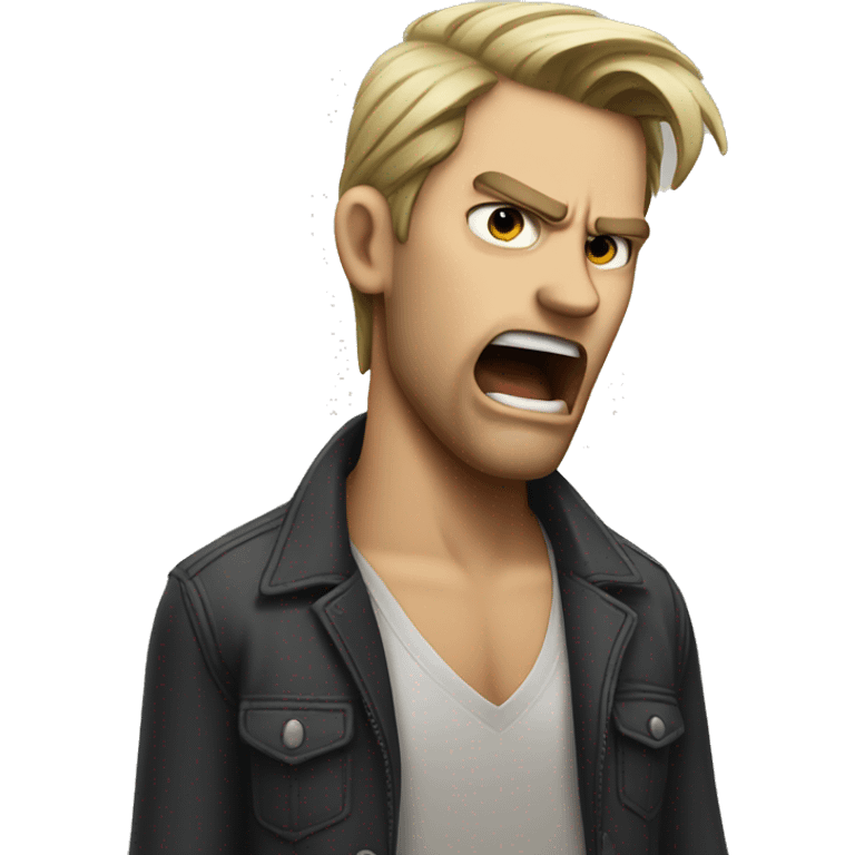 Angry gigs chad emoji