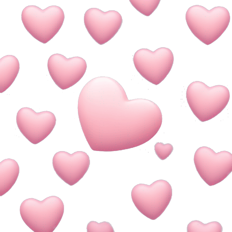 pastel heart swishing emoji