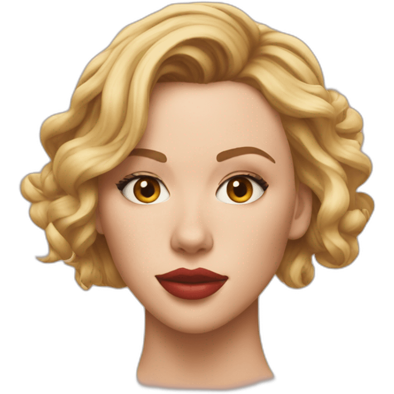 Scarlett Johansson emoji