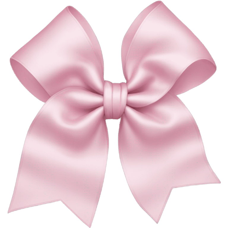 light pink bow emoji