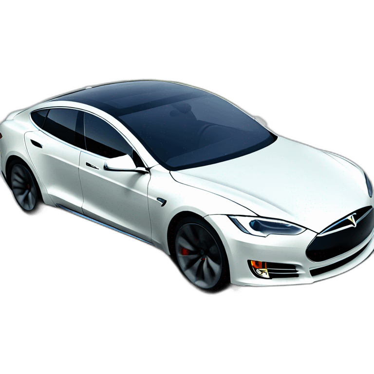 Tesla model s emoji