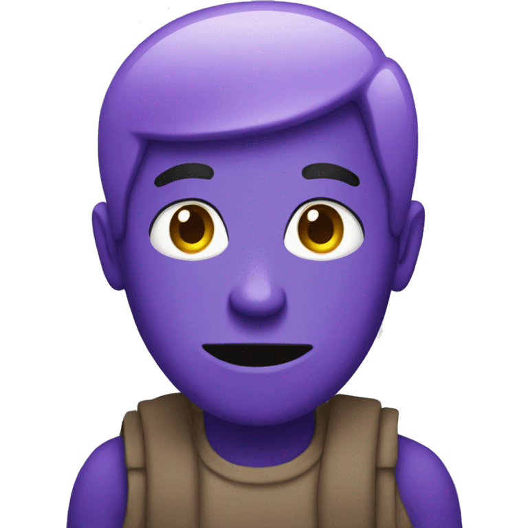 purple guy
 emoji