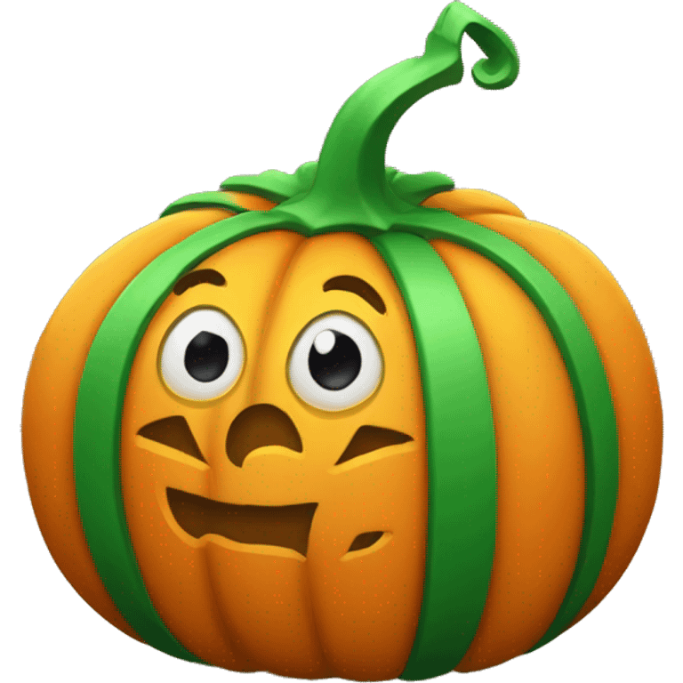 pumpkin gift box emoji