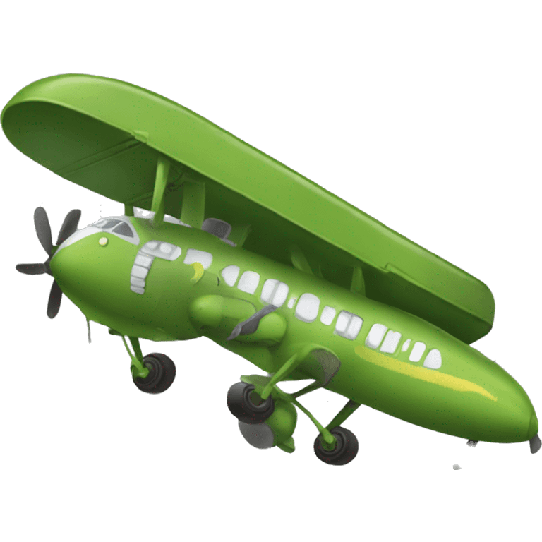 Pickle plane emoji