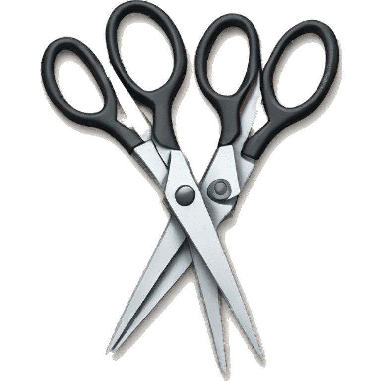 two scissors scissorin emoji