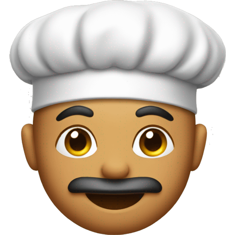 Chef making kissy face emoji