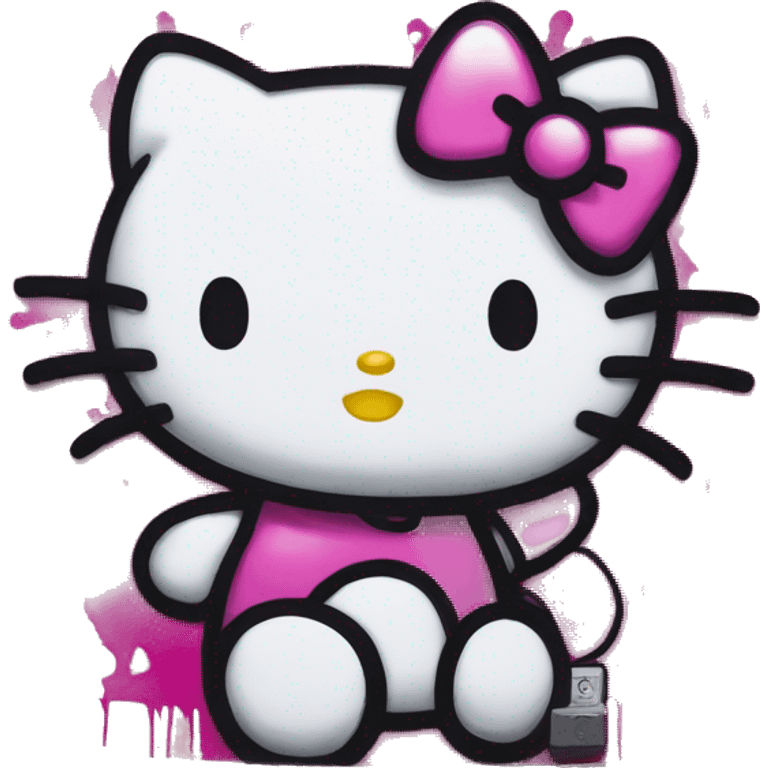 Hello kitty graffiti  emoji