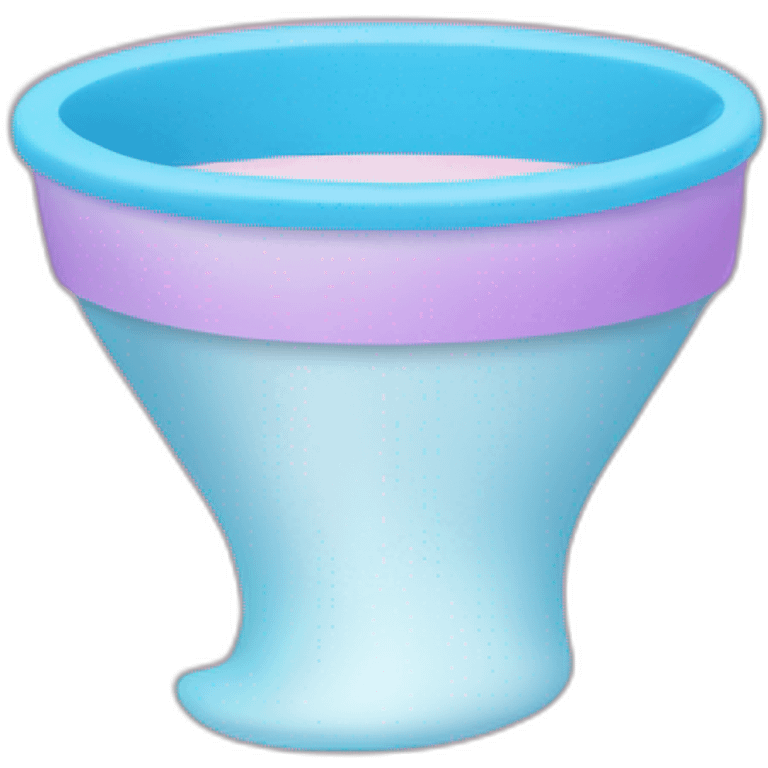 Menstruation cup emoji