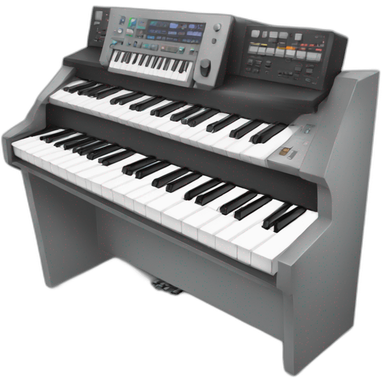 synth keyboard emoji