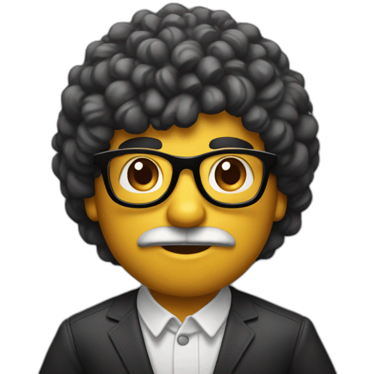 Anibal, flaco, con lentes, pelo negro, liso, 30 años emoji