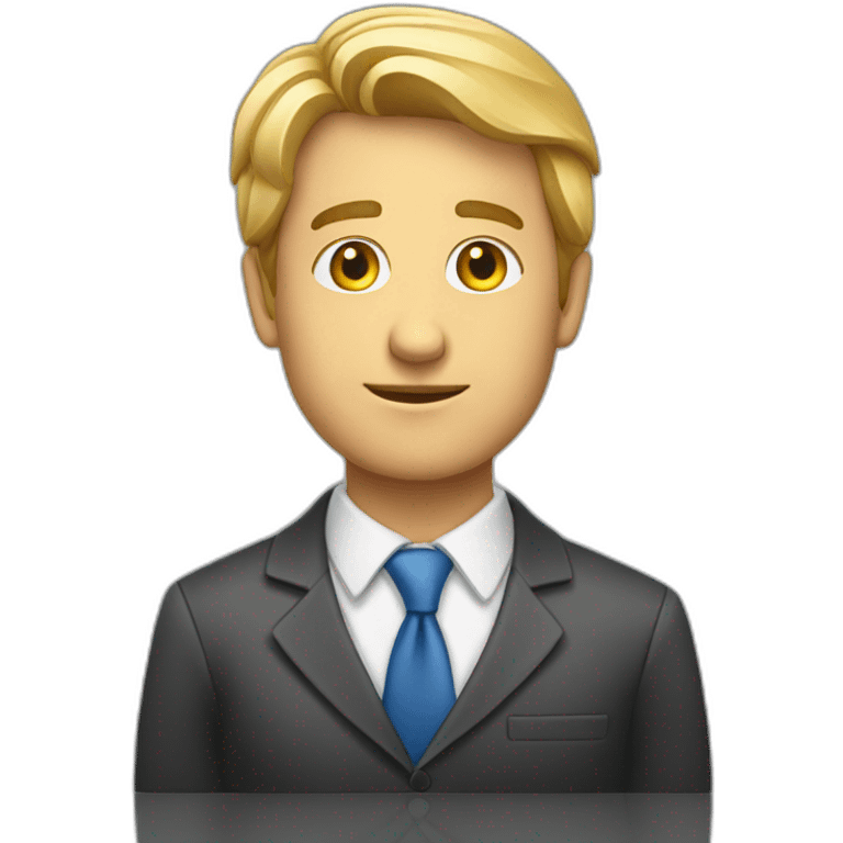 stock broker emoji