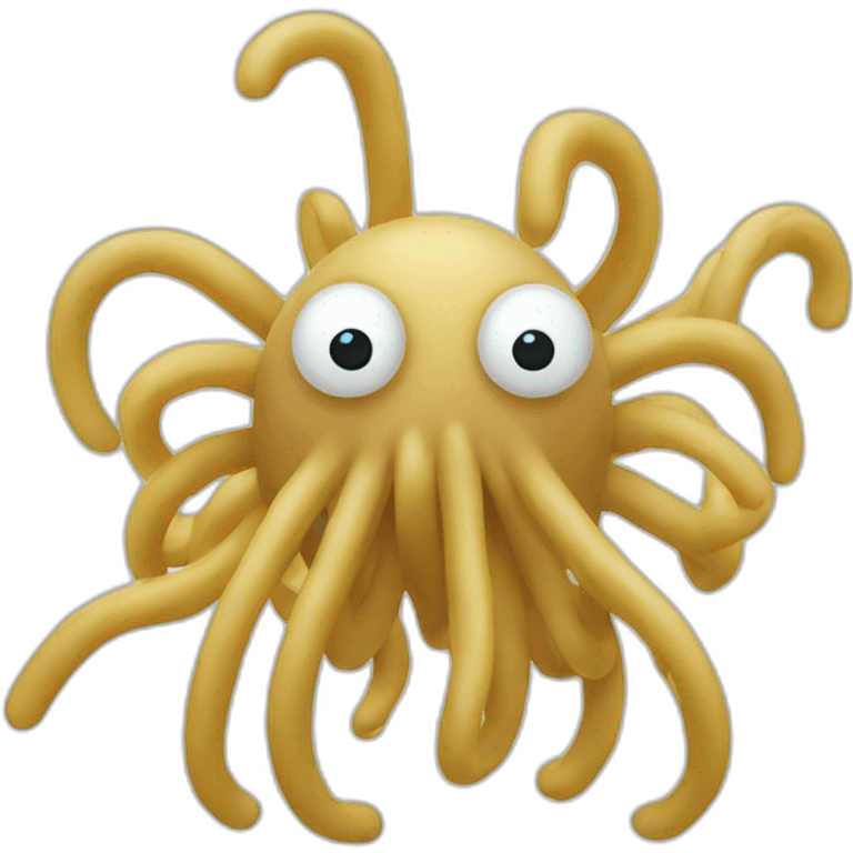 flying spaghetti monster emoji