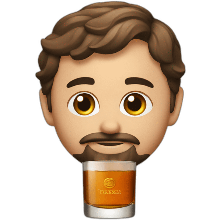 Santorini whiskey emoji